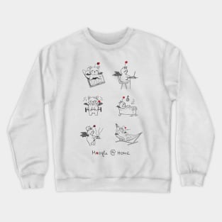 Moogle at Home - Final Fantasy Crewneck Sweatshirt